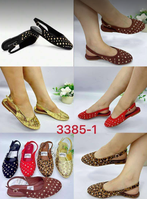 Women's Studded Slingback Flats