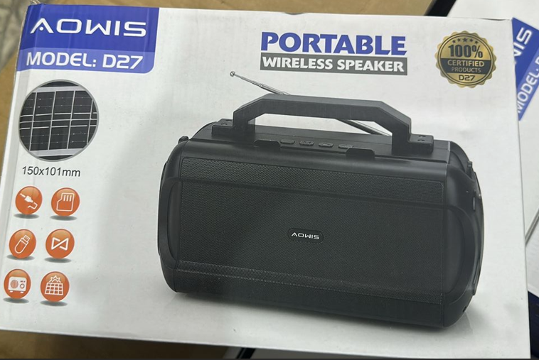 AOWIS PORTABLE WIRELESS SPEAKER