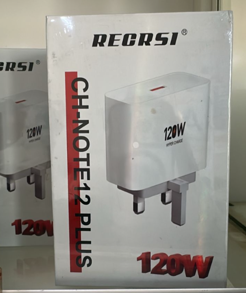 Recrsi 120w Fast Charger With Usb-a to Type-C Cable