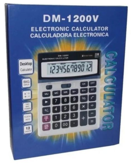 Casio DM-1200V Electronic Calculator