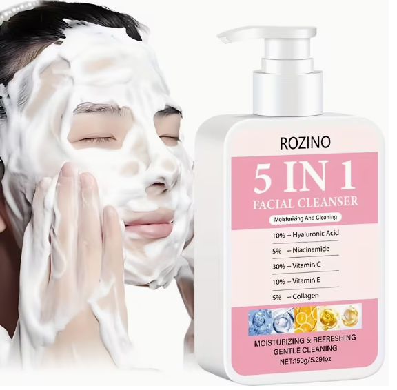 Instant Refreshing, Plumping and Firming Cleanser – Pack of 2 × 150g