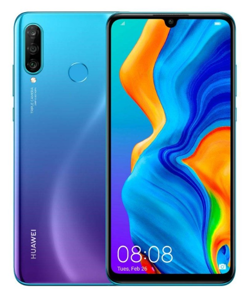 Huawei P30 Lite Smartphone – 6GB RAM + 128GB Storage (Blue)