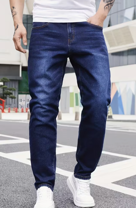 Men’s Casual Washed Jeans