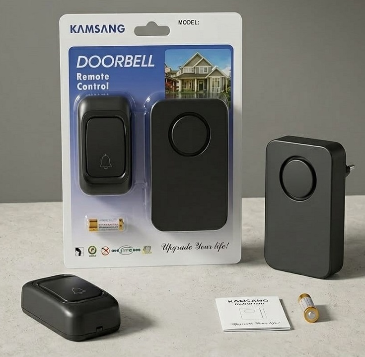 KAMSANG Wireless Remote Control Doorbell