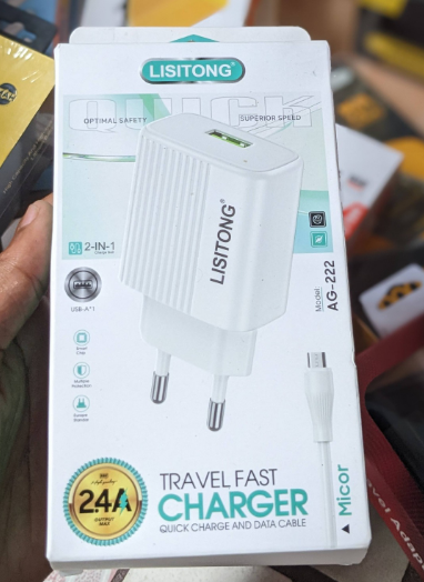 LISITONG  2-in-1  USB-A1 CHARGER
