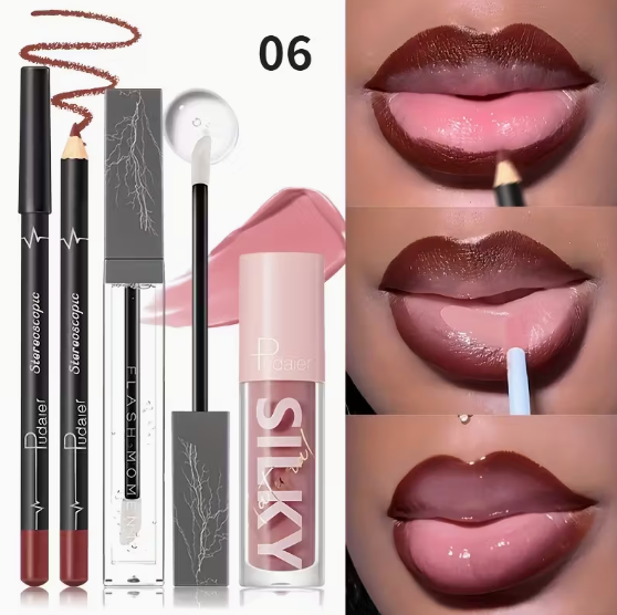 3-Piece Lip Gloss Set