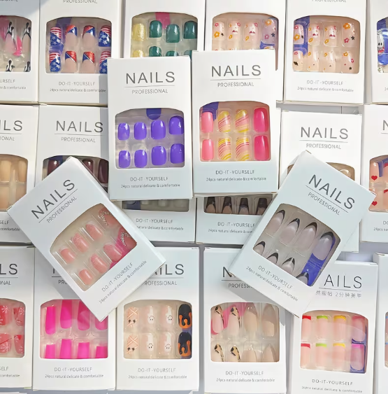 216-piece mixed-style nail art set