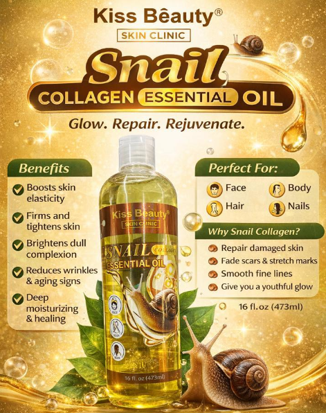 Kiss Beauty Snail Collagen Essential Oil
